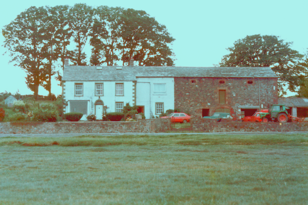 Anthorn Farm, from Anthorn Marsh